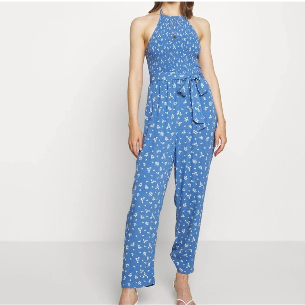 AE Smocked Halter Jumpsuit